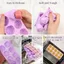 Khuôn Silicon Hoa Hồng BORAGETE, Khuôn Socola 10 Khoang, Khuôn Làm Bánh Chống Dính DIY Có Thể Tái Sử Dụng Làm Xà Phòng