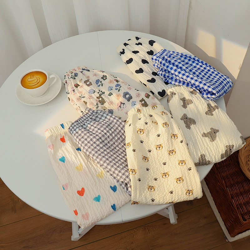 Mùa Hè Ngoài Mặc Quần Muỗi Phong Cách Mỏng Bloomers Đến Mắt Cá Chân Quần Bong Bóng Thời Trang Trẻ Em Phù Hợp Với 80-130 Kích Thước P0HC