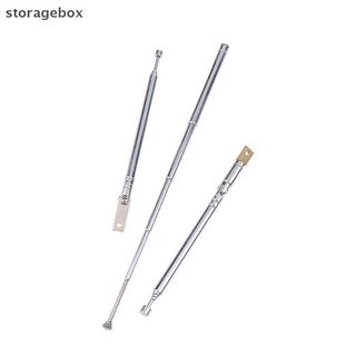 [Hộp lưu trữ] 17 / 25cm 5 phần Kim loại Full-Channel Am Fm Ăng-ten vô tuyến Ăng-ten kính thiên văn Ăng-ten xoay trên không M2.5 Đẹp