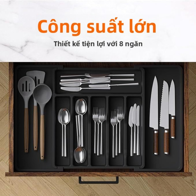 Khay Đựng Dao Kéo Có Thể Điều Chỉnh,đáp ứng mọi nhu cầu,Khay chia ngăn đa năng,Có thể điều chỉnh kích thước