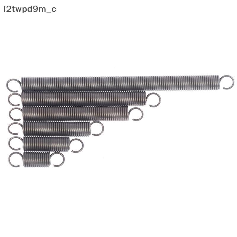 Cod 1PC mở rộng căng thẳng mùa xuân lò xo thép móc mở rộng mùa xuân dây Dia 1.0mm mới