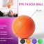 TOPTOOLCX 1 Bóng Massage Fascia, Giảm Đau Khăn Giấy Sâu Massage Plantar, Tập Thể Dục Thư Giãn Vật Lý Trị Liệu TPE Bóng Thư Giãn Cơ Bắp Thư Giãn