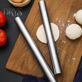 (TFT) Thép không gỉ Cán Pin Dụng Cụ Nhà Bếp Bột Con Lăn Nướng Pizza Mì Bánh Bao Bánh Quy Làm Dụng Cụ Nướng Bánh Nonsti MỚI