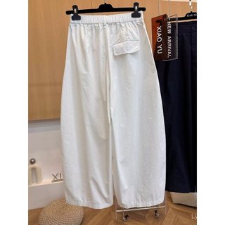 Quần Ống Rộng Phong Cách Phương Tây, Dáng Rộng Preppy Cho Nữ - Mùa Xuân