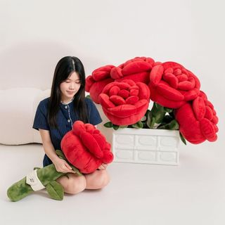 Gấu Bông Hoa Hồng 30–80cm-Thú Nhồi Bông Hoa Hồng Lãng Mạn Quà Tặng 8/3 - 20/10 Sinh Nhật Cho Bạn Gái