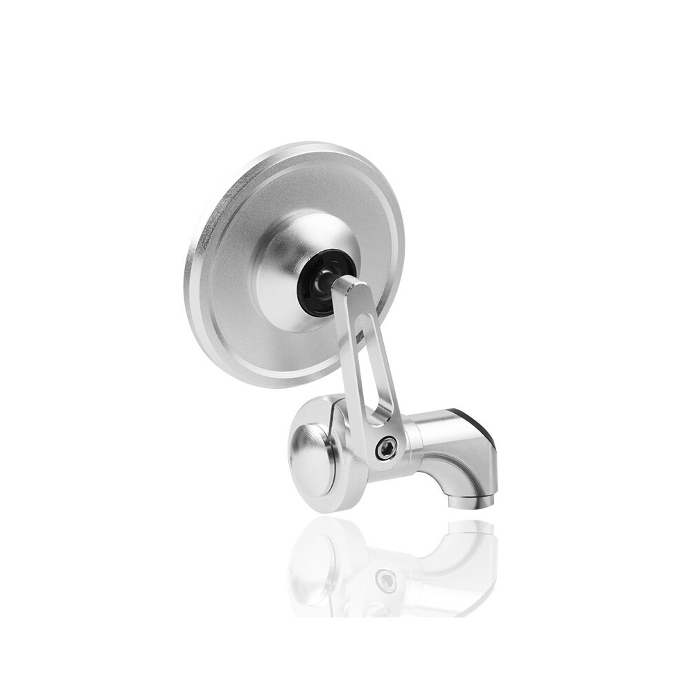 Thích hợp cho Peugeot Gừng Django 150 Phản Quang Sửa Đổi Gương Chiếu Hậu CNC Gương Tròn Tay Cầm Độc Đáo Gương