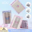 XIXI JM52 Mi Giả Từng Sợi Tự Nhiên, Mi Cluster Dễ Dán, Nối Mi Trang Điểm Tự Nhiên