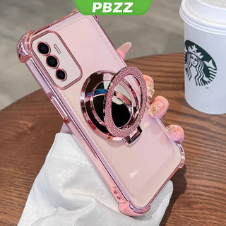 FOR ốp lưng Ốp điện thoại cho VIVO v20 pro v21 v23 v23e 5g, vỏ mềm silicone chống sốc, thiết kế mới, thẩm mỹ trong suốt với giá đỡ SJSFHZJ01
