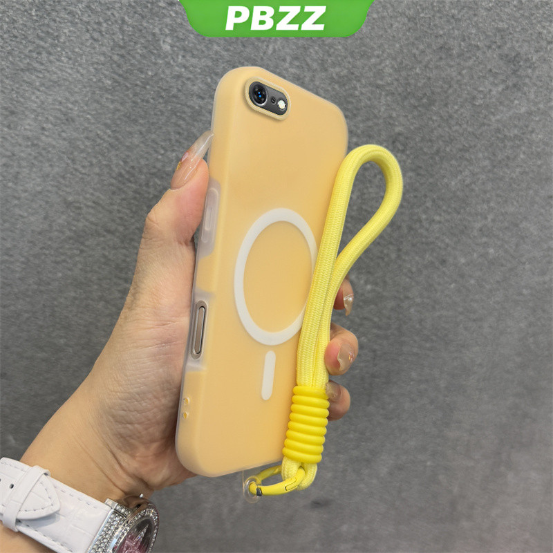 Ốp 2 Trong 1 Cho iphone 5s 5 6 6s 6 7 8 7P 8P 6SP plus Vỏ Điện Thoại Chống Sốc Thiết Kế Mới Thẩm Mỹ Vỏ Thạch Màu Kép Có Dây Buộc Từ Tính Không Dây GDBSWX01