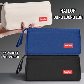Túi Đựng Bút Cơ Bản Nhiều Màu, Bằng Vải, Đơn Giản, Học Sinh, Thiết Kế Thông Minh, Tiện Dụng