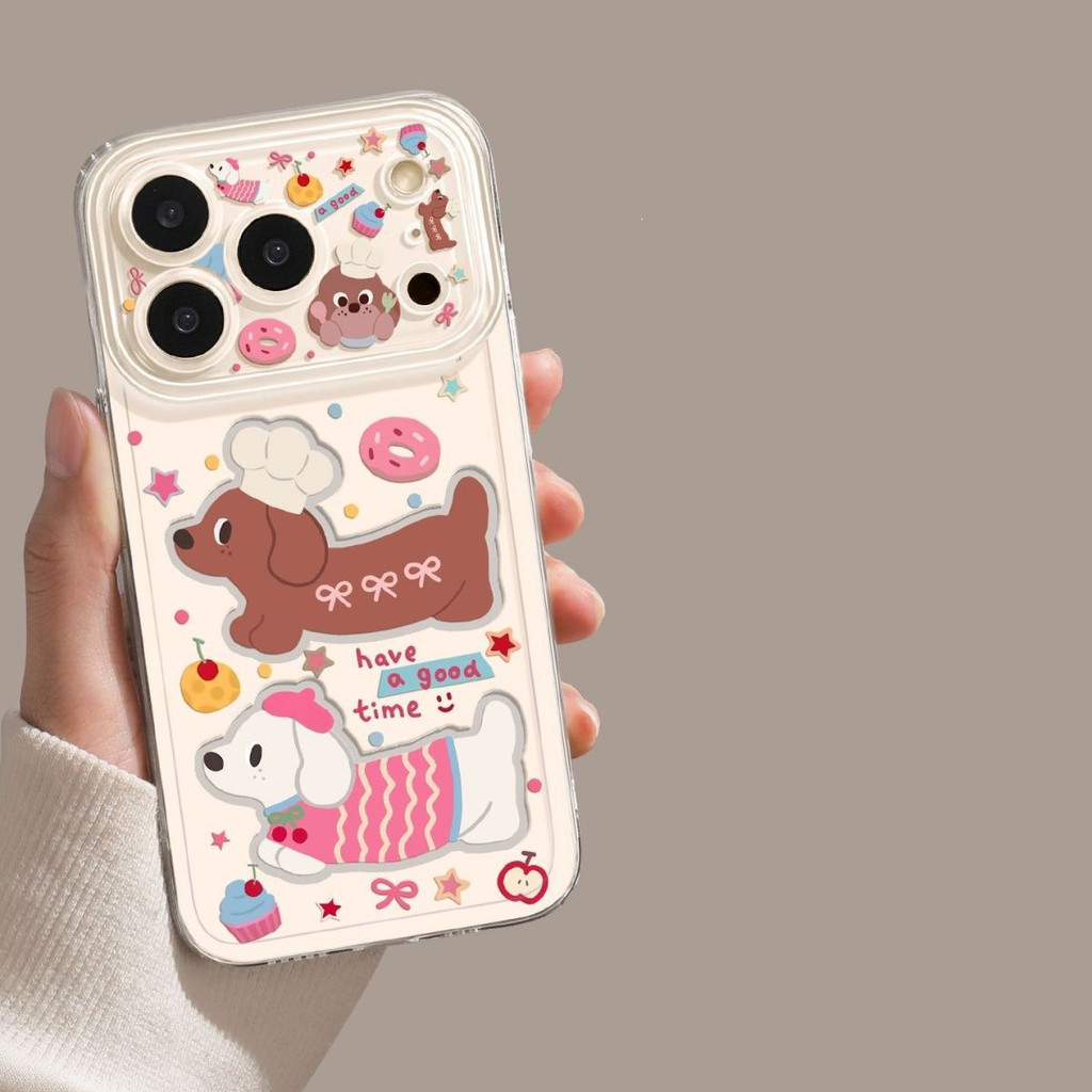 Mặt lưng điện thoại 1314 Pro, iPhone 15/16, đáng yêu, trong suốt 12, phù hợp với