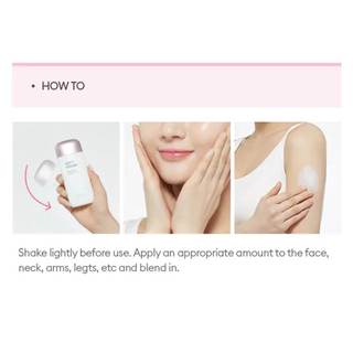MISSHA UV Protection  Essence Sun Milk EX 70ml red Sunscreen Lotion