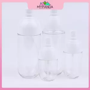 MYPANDA Nhựa Kem Dầu Gội Bơm Chai Di Động Có Thể Đổ Lại Kem Dưỡng / Hộp Đựng Chai Dụng Cụ Du Lịch Mỹ Phẩm Rỗng.