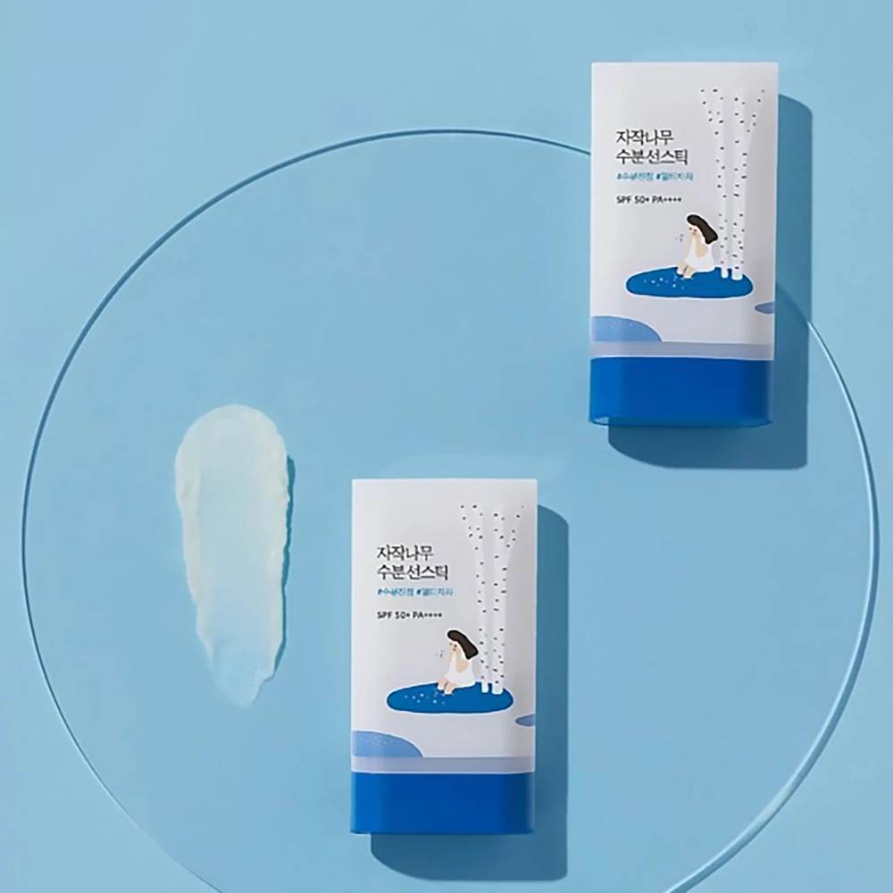 [ROUND LAB] Birch Juice Moisturizing Sun Stick 19g Sun Cushion 19g SPF 50+ PA++++