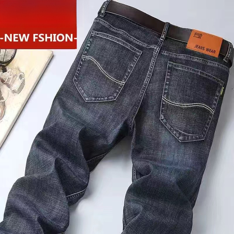 Quần Jean Nam dáng rộng, co giãn, phù hợp công sở và mặc hàng ngày
