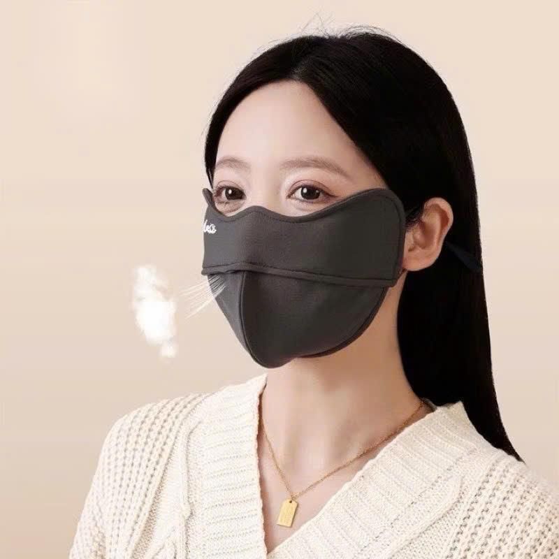 Khẩu Trang Vải Lụa, Kháng Khuẩn, Dày,  Chống Nắng, Chống Tia UV, Chống bụi,  Giữ Ấm Điều Chỉnh Dây Đeo C87 SHOP