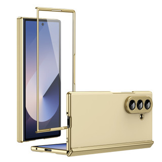 AG Mờ Mặt Sau Bảng Điều Khiển Ốp lưng Samsung Z Fold 7 6 5 4 3 Bản Lề Nắp Tự Động Rebound Galss Phim Trước Mặt Sau Chống Sốc