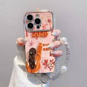 Ốp lưng chống rơi cho cô gái siêng năng, phù hợp với iPhone17 16 15 14 13 12 11 Pro Plus XS Max chống rơi BF6DSC113