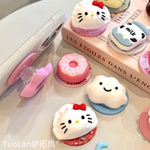 Giá đỡ điện thoại từ tính silicon Kawaii 3D xu hướng Hàn Quốc | Giá đỡ túi khí từ tính hoạt hình mới