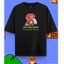 Áo thun Cotton Dày Tay Ngắn Công chúa Peach Phim Super Mario Galaxy 220g