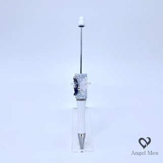 Bút bi đính cườm hình con bướm kim cương sáng tạo, bút bi trung bình 20260327