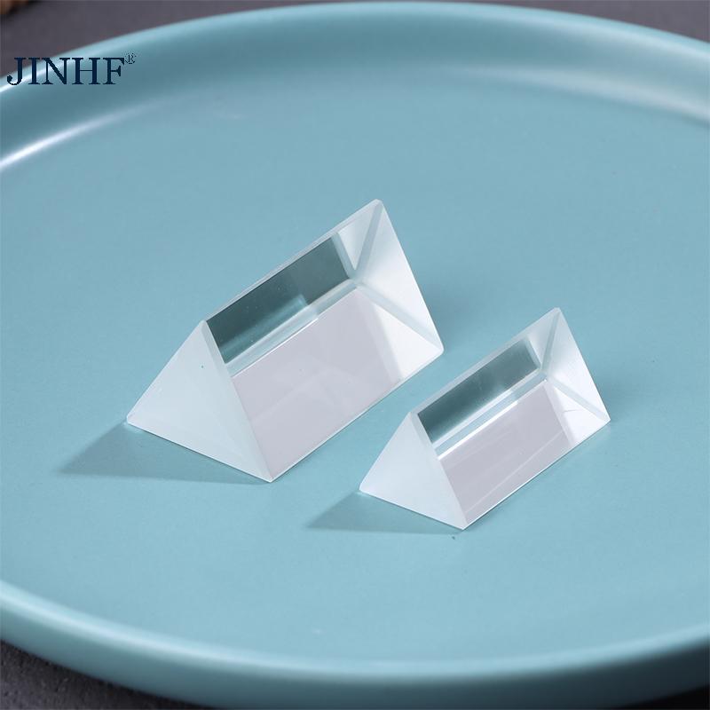 Lăng kính kính kính giáo dục JINHF - Phản xạ quang phổ, Công cụ giảng dạy và chụp ảnh lý tưởng, Món quà hoàn hảo dành cho những người đam mê khoa học HOT