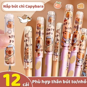 36 Chiếc Nắp Bút Chì Độc Đáo, Set Đầu Bút Chì Mini Hoạt Hình Sinh Động, Bảo Vệ Bút Chì Thông Minh Cho Học Sinh