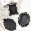 EDIWANY Mini Khung Ảnh, Treo Nhựa Vintage Khung Ảnh, Cổ Nhìn Không Gian Treo Tường DIY Baroque Trang Trí Công Sở Không Kính Hiển Thị Khung Trang Trí Nhà