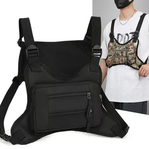 Ngụy trang Công cụ chiến thuật Túi đeo ngực màu xanh lá cây Đi xe đạp Áo ngoài trời Túi công cụ Túi du lịch thể thao