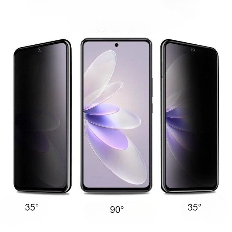 Dành Cho ZTE Nubia V80 Pro Matte Anti-Blue Privacy 9H Kính Cường Lực Cho NUBIA V80 Max V80Pro Thiết Kế V80Max Bảo Vệ Màn Hình