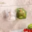 TRTR 1 Cái Nhà Bếp Tỏi Gừng Và Hành Trong Suốt Giỏ Chứa Đồ Treo Tường Nhỏ Treo Tường Hộp Bảo Quản Lưu Trữ Ra VN