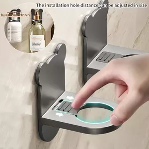 TRTR Đa Năng Tắm Gel Chai Ra Có Thể Điều Chỉnh Dầu Gội Chai Đựng Xà Phòng Tay Móc Treo Tường Miễn Phí Đấm VN