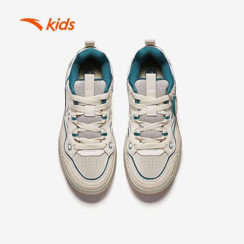 ANTA Kids Mini Bread Giày Thời Trang Đế Bằng Bé Trai Êm Chân, Thời Trang, Hạn Chế Trơn Trượt A12538035