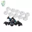 10 Cặp Giày Trượt Ván Vít Nội Tuyến Con Lăn Trượt Thay Thế Sửa Chữa Gắn Vít Đai Ốc Bu Lông Phần Con Lăn Giày Trượt Phụ Kiện