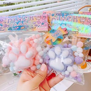 [Firefly] 1 Đồ chơi thư giãn giảm căng thẳng mềm mại Bóp Paw Đồ chơi ấn tượng và ghim chân Đồ chơi phục hồi chậm [VN]