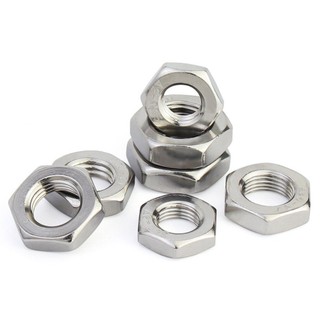 Đai Ốc（ren ngược&ren mịn）, Tán Dẹp, Tán Ecu Inox 304 Dùng Cho Bulong   Loại Tốt   M8 / M10 / M12-M33【LXY-G1】