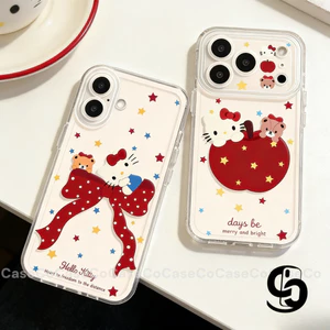 Ốp Lưng Cho Oppo A6pro A5X A55 A5ipro A3Pro A3X A5Pro A5 A18 A60 A15 A38 A57 reno 13 14F Bìa mềm hoạt hình có nơ Kitty