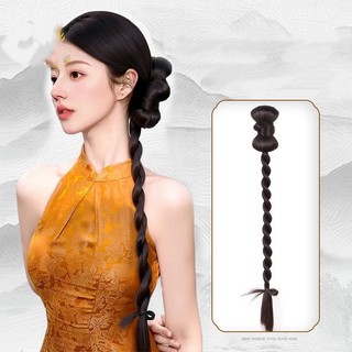 1 Chiếc Mới Phong Cách Trung Hoa Tóc Giả Bím Thời Trang Retro