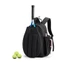 Tennis Backpack for Two Rackets with Shoe Compartment and Wet Dry Separation
