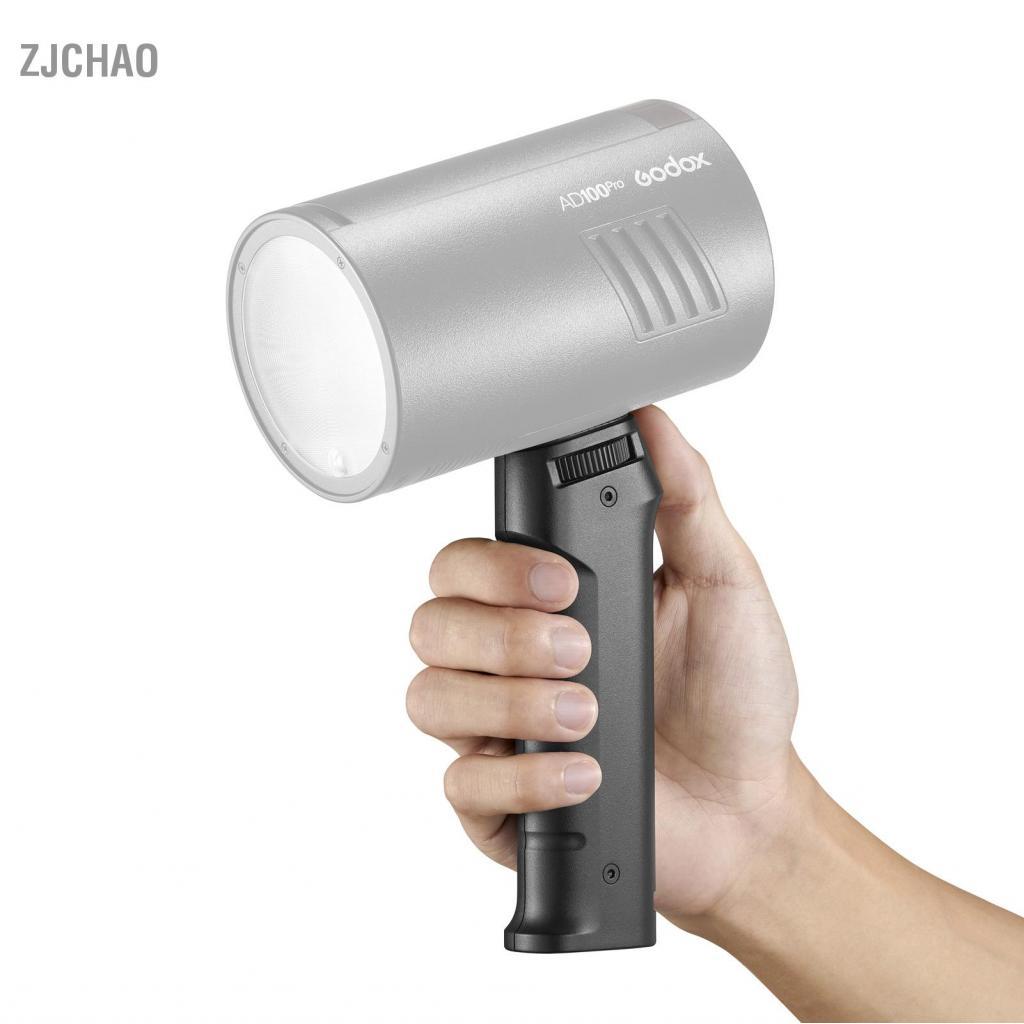 zjchao Godox FG-100 Flash Grip Tay cầm máy ảnh Speedlite với vít 1/4 inch Tương thích AD100pro AD200pro AD300pro và lỗ ren đèn LED khác