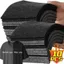DWEL 1/10 Miếng Giấy Nhuộm Đen Quần Áo, Chống Phai, Phục Hồi Màu Đen Đa Năng, Dễ Dùng Cho Máy Giặt, Làm Tươi Màu Quần Áo Đen