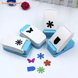 FAVORITEGOODS Dập nổi|Kích thước lớn DIY Scrapbooking Dụng cụ đục lỗ giấy, Đồ thủ công đơn giản Thiết bị dập nổi nhiều mẫu Đồ thủ công trẻ em