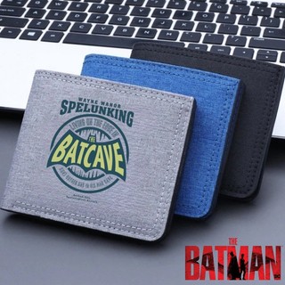 Ví Batman Hoạt Hình In Ví Canvas Ví Dây Kéo Học Sinh Có Thẻ Ngân Hàng Đồng Xu Quà Tặng Trẻ Em