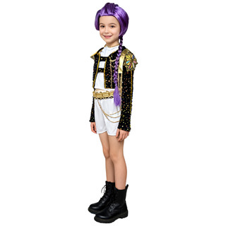 Bé Gái KPop Demon Hunters Rumi Mira Zoey Trang Phục Hóa Trang Trẻ Em Thần Tượng Khiêu Vũ Nhóm Đồng Nhất Roleplay Trang Phục Trẻ Em Halloween Carnival Đảng Trang Phục