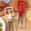 Kẹp đĩa nóng DONOVANQQ, Kẹp chống bỏng chống trượt bằng thép không gỉ, Dụng cụ nấu ăn chịu nhiệt chắc chắn chịu nhiệt đa chức năng