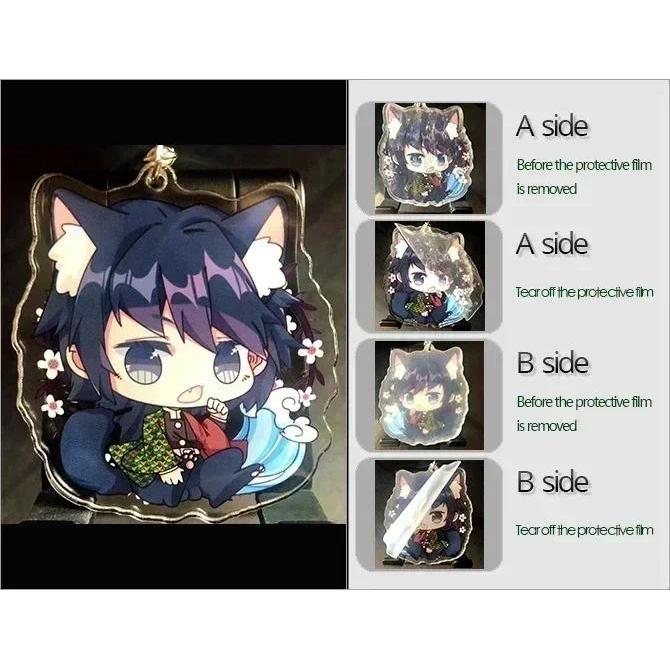 Phainon Anime Keychain Women Honkai Star Rail Acrylic Key Chain Man Mydei Key Ring  Friend Gift