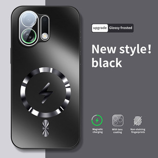 Ốp 5G cho Oppo K13 Turbo Pro K13TurboPro PLE110 PLM110, Giá đỡ xe sạc không dây Lightning hấp thụ từ tính, Kính ống kính tản nhiệt, Vỏ cứng silicon
