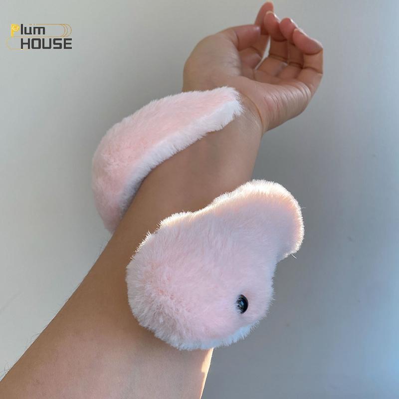 PlumHOUSE Dễ Thương Sáng Tạo Rắn Sang Trọng Đồ Chơi Hoạt Hình Nhỏ Hồng Rắn Mềm Nhồi Bông Búp Bê Dây Đeo Tay Phòng Trang Trí Năm Mới Linh Vật Trang Trí Quà Tặng VN