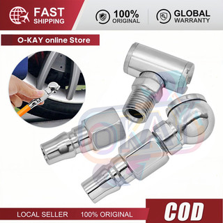 Dụng Cụ Bơm Hơi Bánh Xe 2 Đầu Đa Năng - Bền Bỉ Cho Ô Tô Xe Máy Xe Đạp - Giá Rẻ Chất Lượng