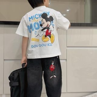 [AFF - DOU DOU KID] AP70 Áo Phông Trẻ Em Hữu Cơ 14-48kg